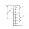 Столб 62х55х1,4х3000 (RAL 6005, 7040, Zn)5 отверстий (2,03/2,43)