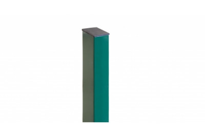 Столб 60х40х1,4х3000 (RAL 6005) 5 отверстий М6 (2,03/2,43)