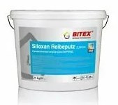 Силоксановая штукатурка КОРОЕД Siloxan Reibeputz Bitex