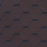 Гибкая черепица RoofShield. Фемили. Стандарт. Коричневый с оттенением