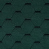Гибкая черепица RoofShield. Фемили. Стандарт. Зеленый с оттенением