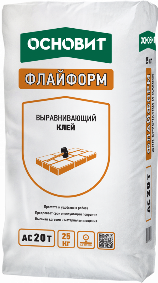 ВЫРАВНИВАЮЩИЙ КЛЕЙ ОСНОВИТ ФЛАЙФОРМ AC20 T